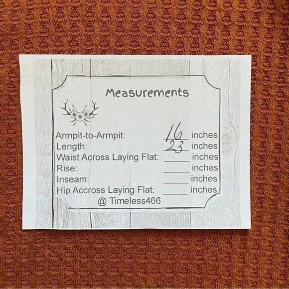 Liberty Love Burnt Orange Sleeveless Knit Button Front Ribbed Tank Top SZ S - Picture 7 of 12